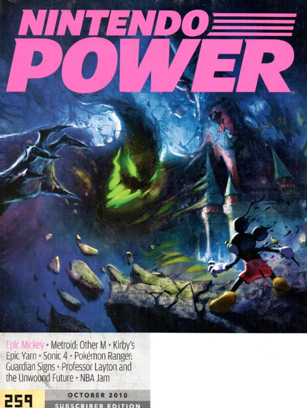 Nintendo Power Issue 259 (October 2010) cover